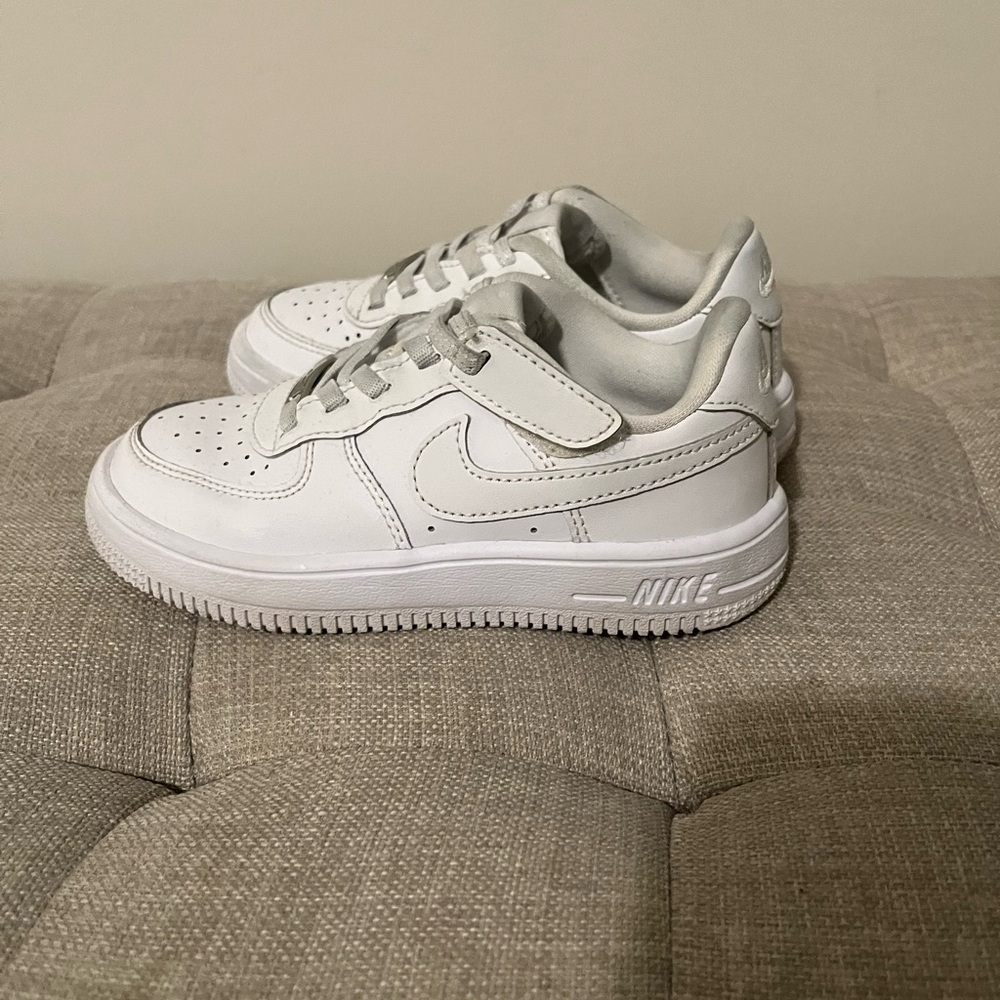 Nike Kids All-White Sneakers